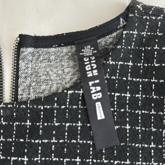 Design lab checker dress - Picture 2 of 4